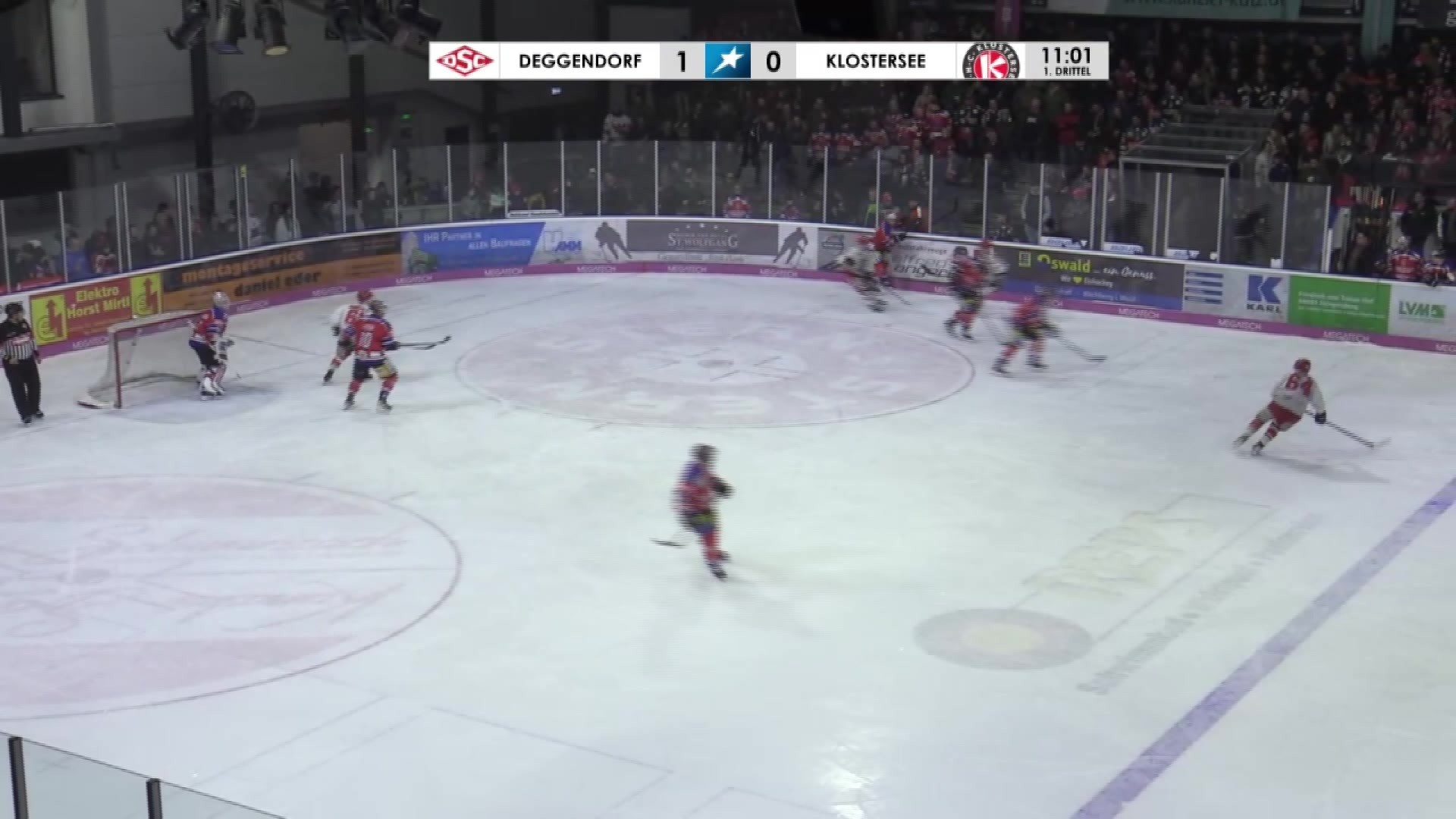 Eishockey Oberliga Süd Deggendorfer SC vor dem letzten Hauptrundenspiel Niederbayern TV Deggendorf